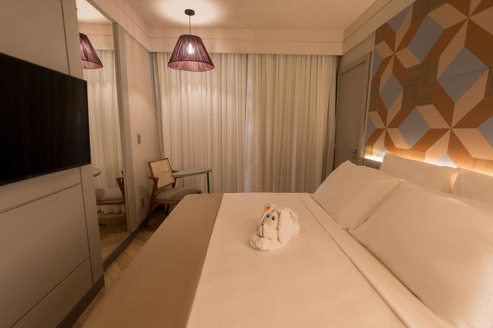 Superior Double Apartment access to Hot Park Parque das Fontes